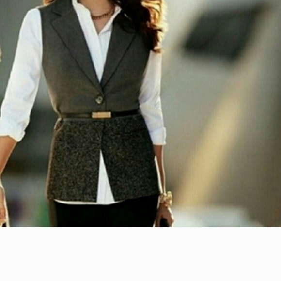 CAbi Jackets & Blazers - Cabi Over The Moon Tweed Vest. Size M